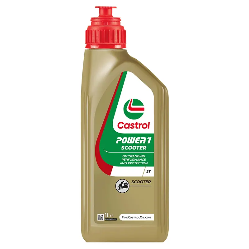 Dvoutaktní motorový olej Castrol Power 1 Scooter 2T polosyntetický 1 L