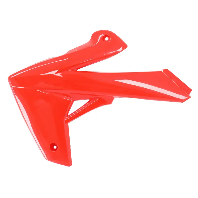 Carénage cache réservoir 50 à boîte adaptable Rieju 50 MRT 2009-2021 rouge brillant gauche P2R