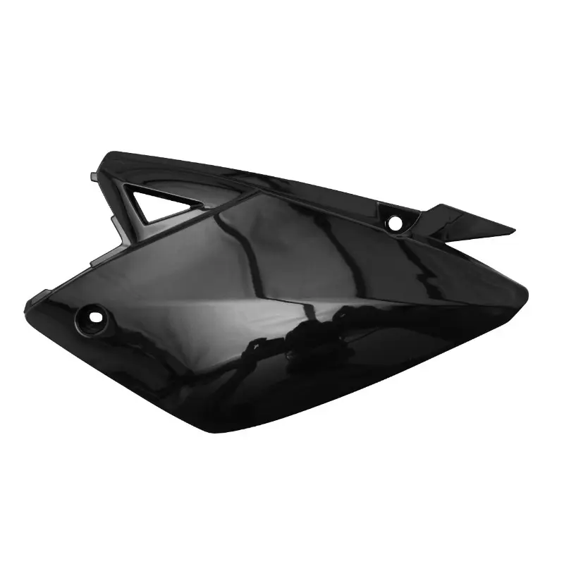 Carénage-coque arrière 50 adaptable Rieju 50 MRT 2009-2021 noir brillant gauche P2R