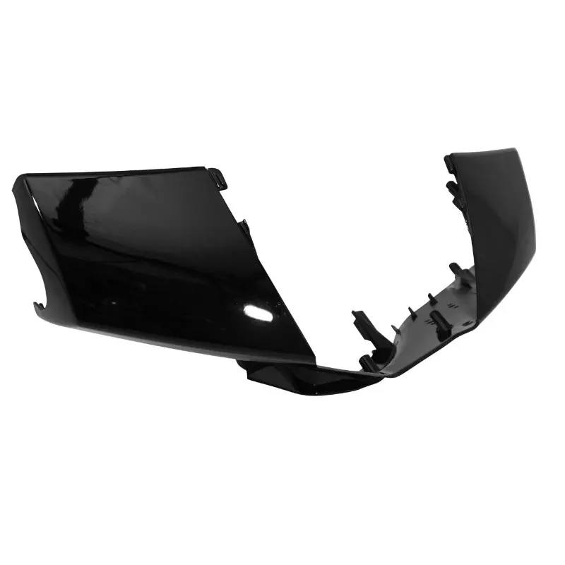 Carénage couvre-guidon P2R adaptable Peugeot 50 Vivacity 3 2008+ noir brillant