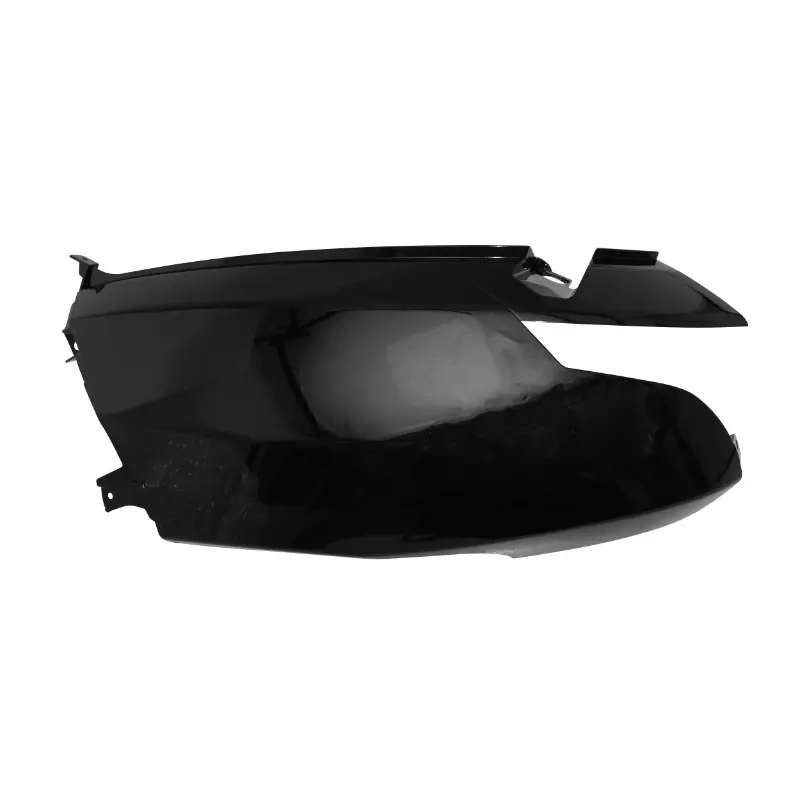Carénage achterzijde scooter P2R adaptable Peugeot 50 Vivacity 3 2008+ glanzend zwart links