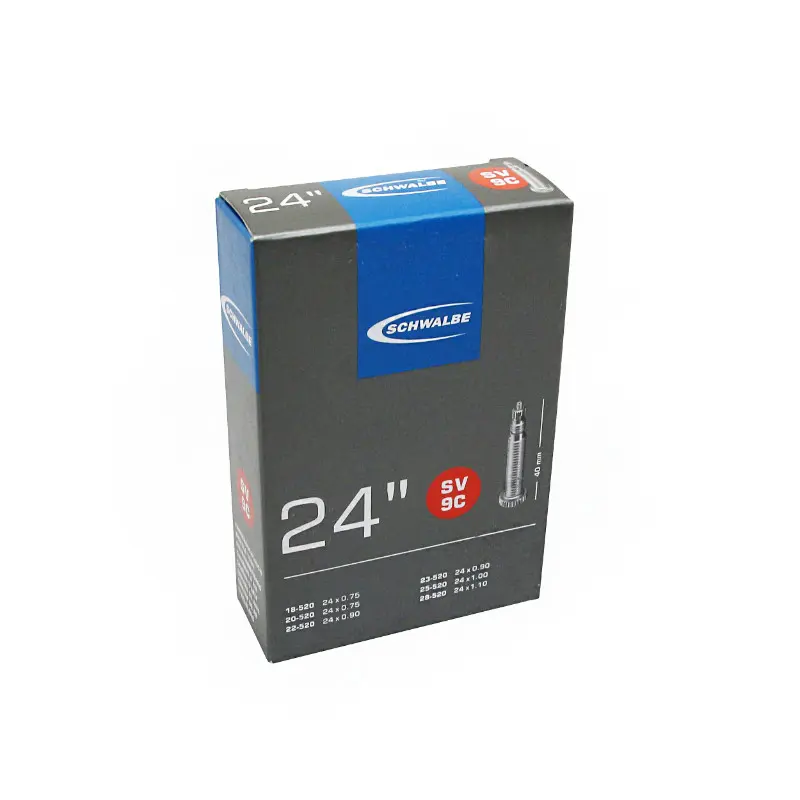 Chambre à air vélo Schwalbe 24 x 0,75-1,10 valve Presta SV9C