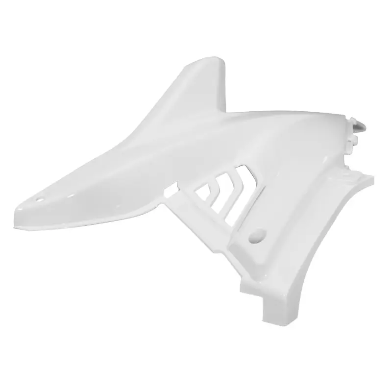 Carénage capot moteur MBK Nitro 50 1997-2012 / Yamaha Aerox 50 1997-2012 blanc brillant droit P2R
