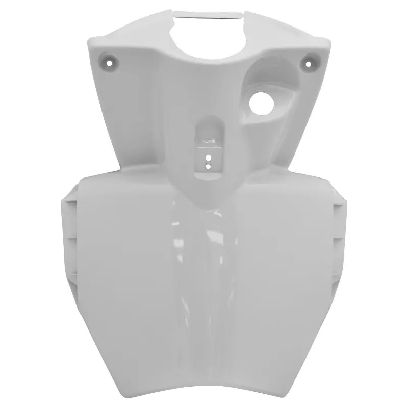Carénage arrière blanc brillant adaptable MBK 50 Stunt / Yamaha 50 Slider P2R