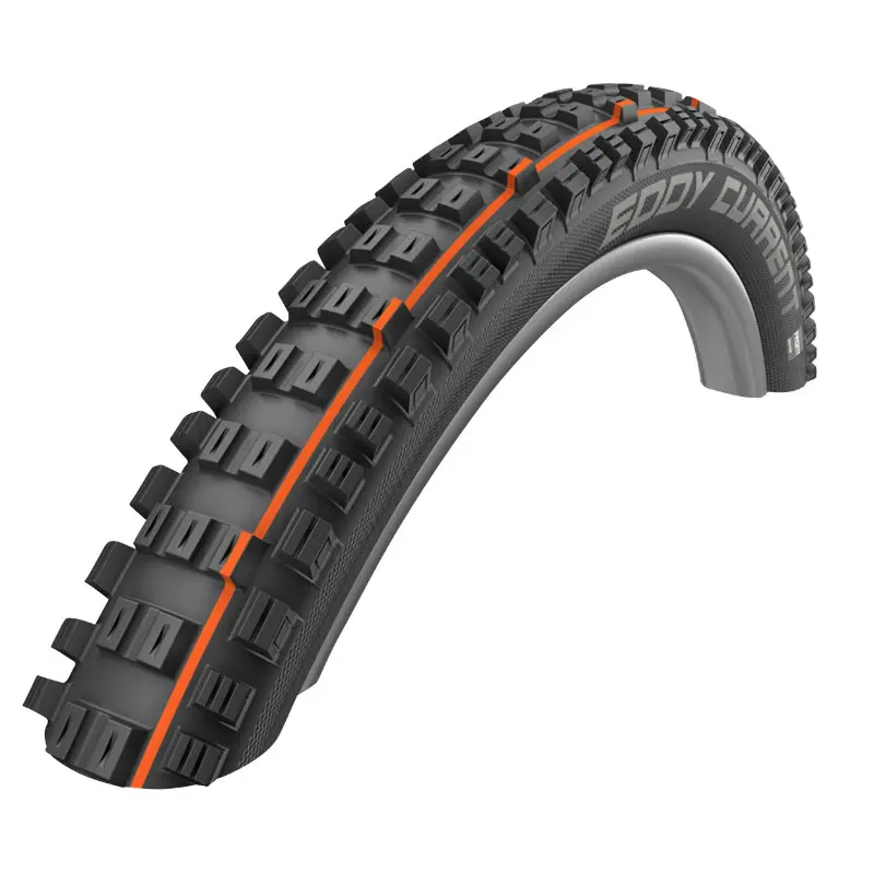 Pneu VTT Schwalbe Eddy Current Front 27,5 x 2,80 Addix Super Trail Tubeless Ready TS E50