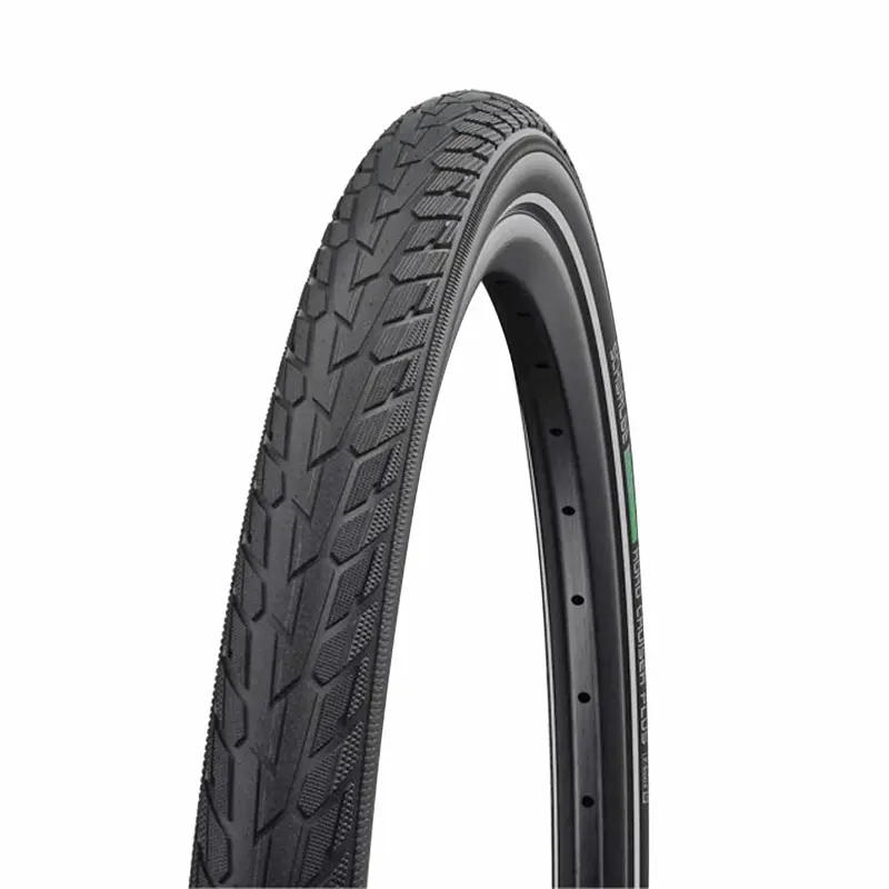 Schwalbe Delta Cruiser Plus 700 x 35 sort TR Green Guard Reflex bycykel dæk — SCHWALBE (Vélo), Dæk