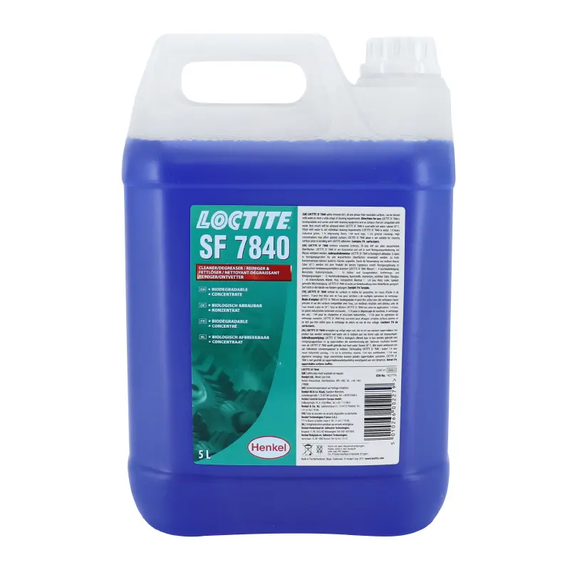 Loctite SF 7840 biologisch abbaubarer Reiniger-Entfetter 5 l
