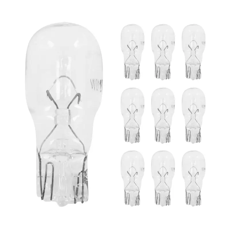 Ampoule P2R 12V 10W W2,1x9,5D T13 wedge blanc clignotant - Boîte de 10