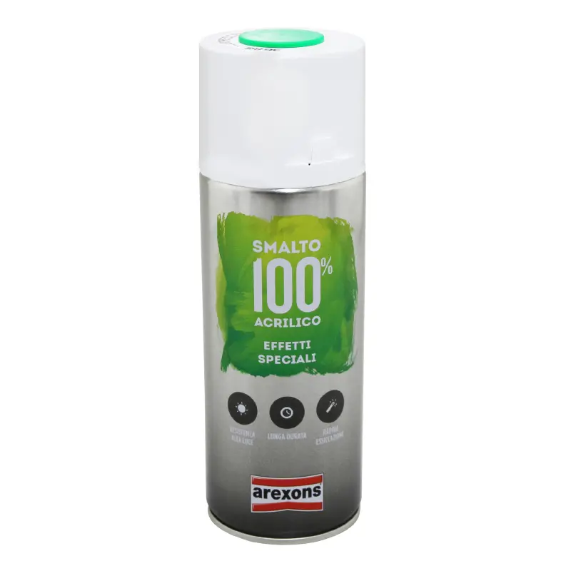 Bombe de peinture acrylique Arexons 100 vert fluo 400 ml