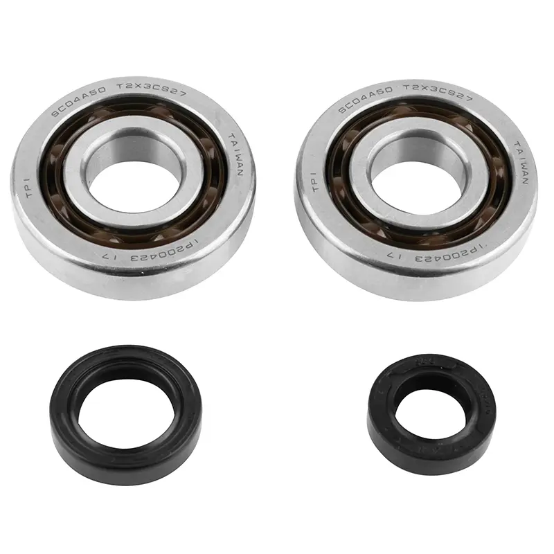 Connecting Rod Bearing + Seal Scooter P2R Adaptable for Peugeot 50 TKR, Trekker, Speedfight, Vivacity, Buxy, Squab, Zenith, Elyseo (kit SC04A47CS)