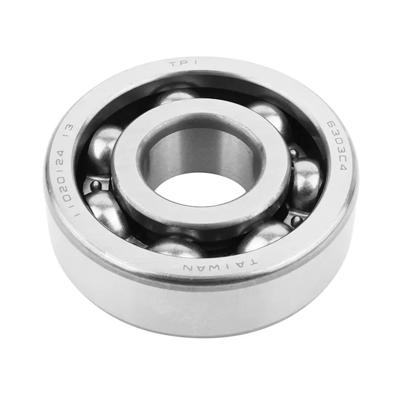 Roulement d'embiellage 6303 (17 x 47 x 14 mm) TPI acier C4 adaptable Minarelli 50 AM6 MBK 50 X-Power X-Limit Yamaha 50 TZR DTR Beta 50 RR Peugeot 50 XPS Aprilia 50 RS Rieju 50 RS1