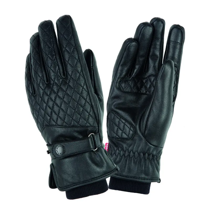 Gants hiver Tucano Urbano Silvya Lady noir taille 6,5 (XS) homologués EN13594
