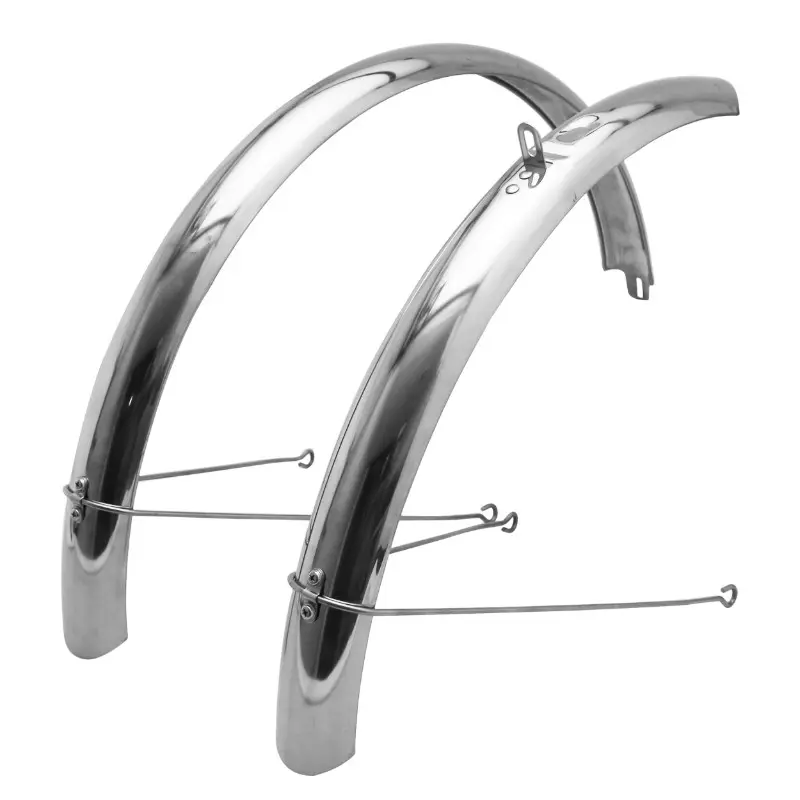マッドガード VTT-シティ ステー式 26-650B P2R ステンレスシルバー 60 mm (ペア)