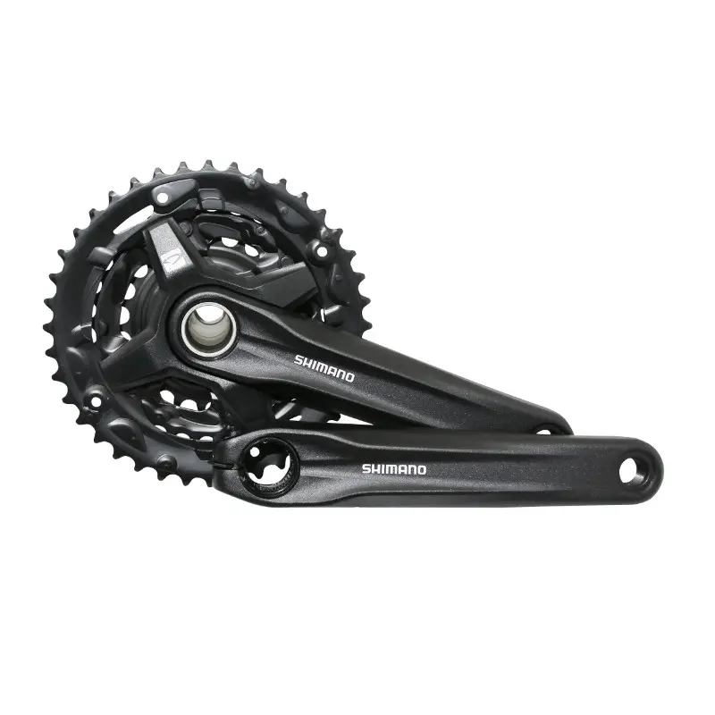 Pédalier VTT Shimano MT210 9V noir 175 mm 40-30-22 intégré