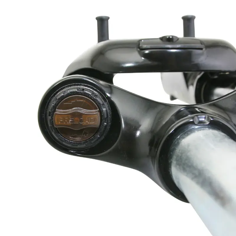 Vorderradgabel VTC 28" 700X35 Zoom 730 Alu Feder schwarz Federweg 50mm Steuersatz 240-75 Gewinde 1"-22.2 Innen kompatibel V-Brake/Scheibe — Ansicht 3