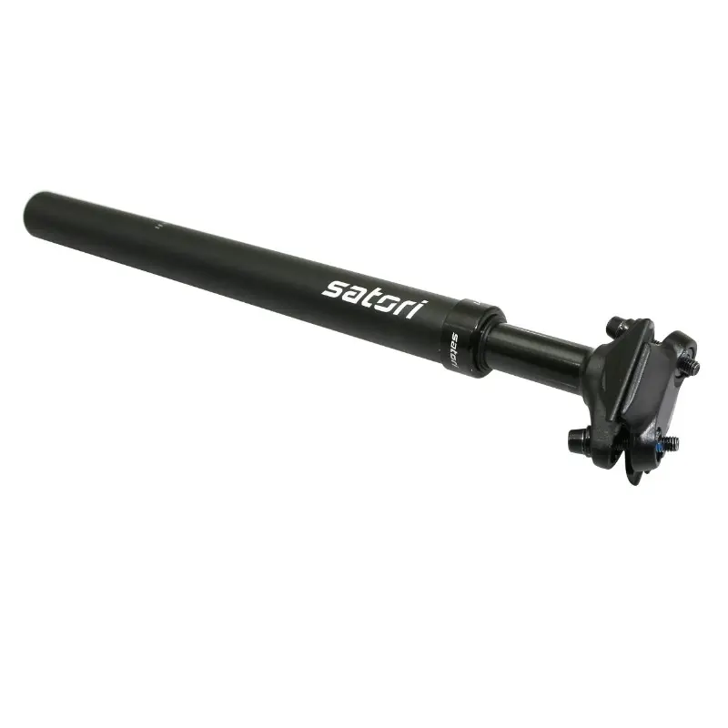 Tige de selle VTT suspension Satori 40 mm aluminium noir diamètre 30,9 L350 mm Newton