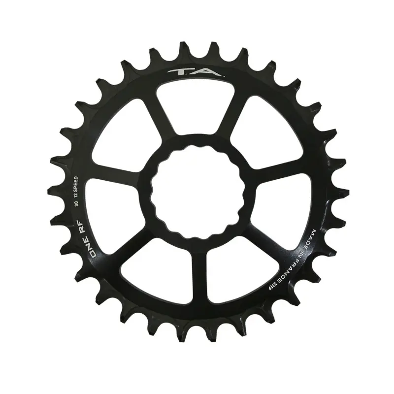 クランクアーム直付け式チェーンリング VTT Spécialités TA One RF 30DTS 12V ブラック