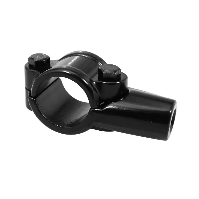 VICMA M8-125 دائیں تھریڈ بلیک ایلومینیم 22.2 ملی میٹر ہینڈل ڈایامیٹر کے لیے سائیڈ مرر کلاپ