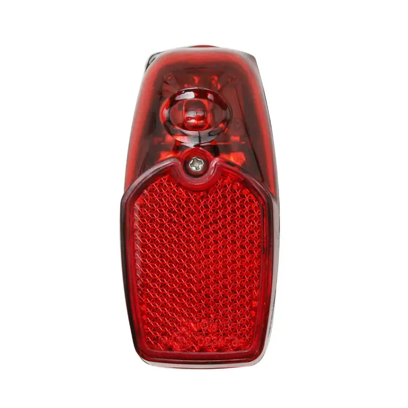 Éclairage vélo à pile arrière sur garde-boue Marwi rouge (2 piles AAA incluses)