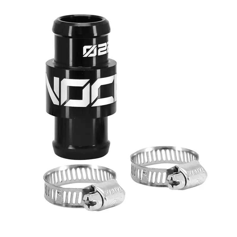 VOCA T-Link 22 mm 1-8" zwarte koelslang adapter-koppeling met plaats voor temperatuursensor