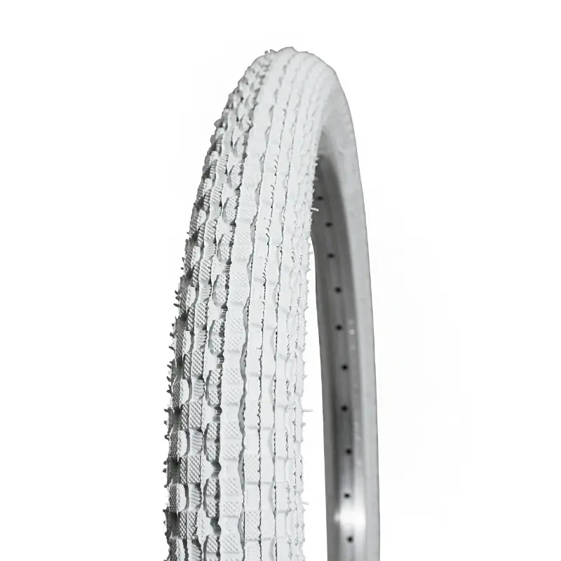 BMX টায়ার 20 x 1.95 kenda সাদা TR (50-406)