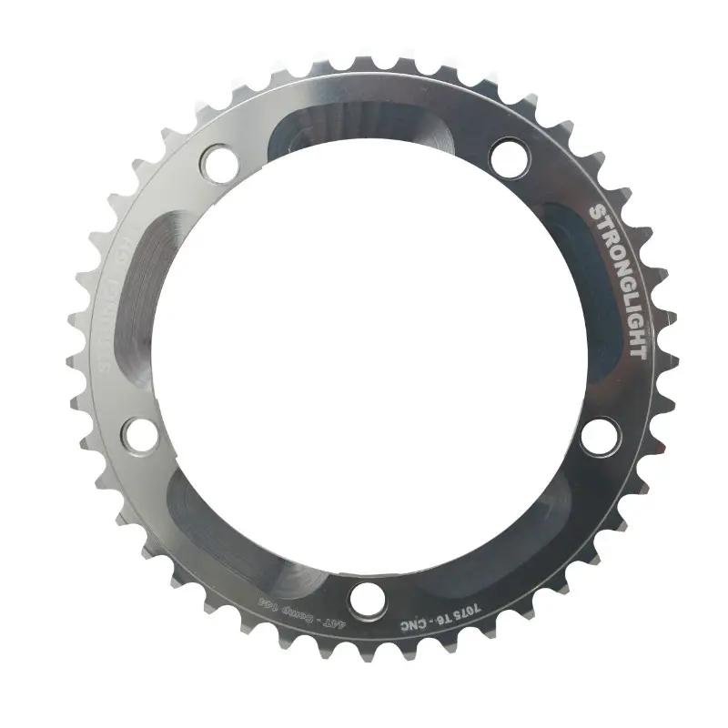Plateau piste Stronglight 5BRA 44 DTS aluminium 7075 chaîne 3,17 mm