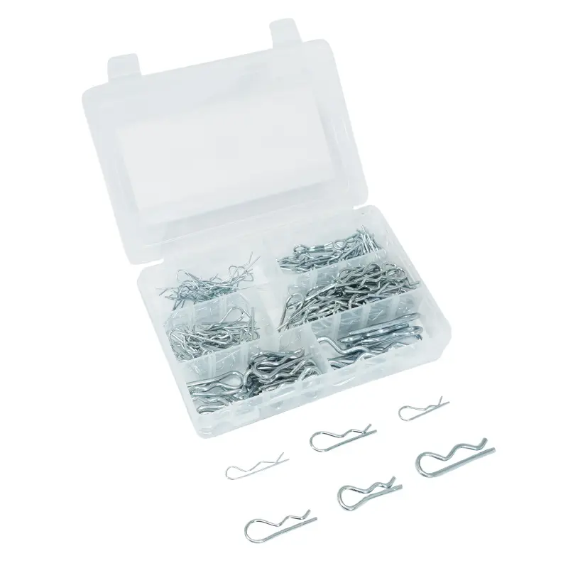 Goupille clips Beta-R 6 tailles assortiment boîte de 150 pièces P2R
