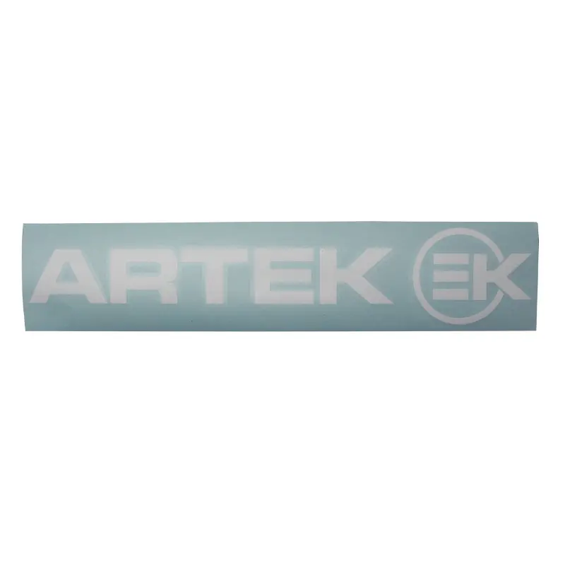 সাদা প্রি-কাট Artek স্টিকার (390MM x 90MM শীটে 1 Artek এবং 1 ek) উচ্চ মান