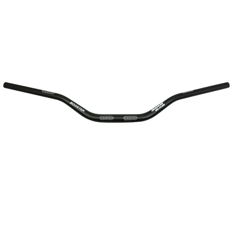 Guidon moto cross Star Bar Booster MX alu T6 diam 28,6 mm L820 mm H90 mm noir