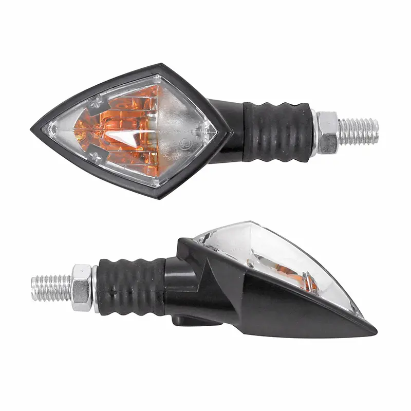Универсален мигач Replay mini diamant с крушка BAU9S основа ABS прозрачно-черен (д 78MM - в 37MM - ш 32MM) (хомологиран ce) (чифт)