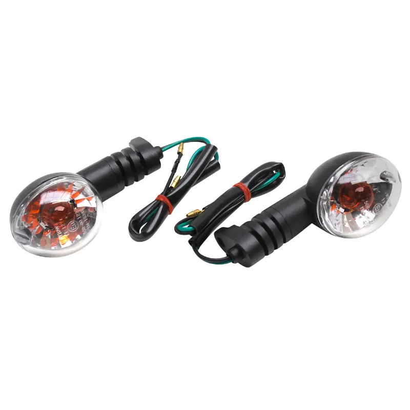 Adaptierbarer Blinker für Peugeot 50 Ludix transparent-schwarz CE-geprüft Paar Replay — Blinker