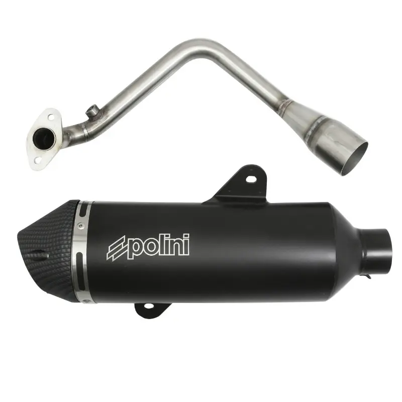 Schalldämpfer Maxiscooter Polini schwarz für SYM 125 Cruisym 2018+ (190.0075) — Ansicht 2