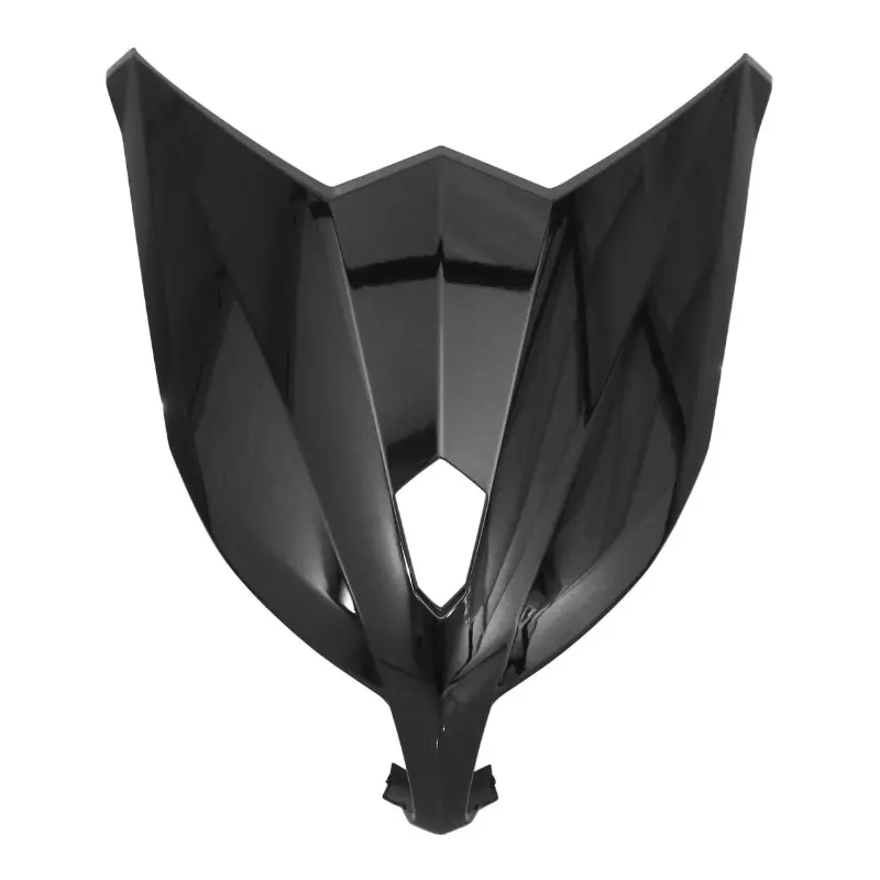 Carénage tablier avant Maxiscooter adaptable Yamaha 530 TMAX 2012-2014 noir brillant partie centrale P2R