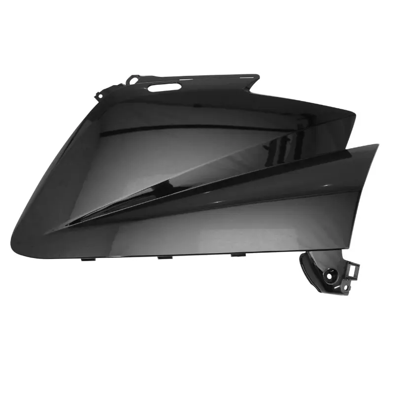 P2R製 適合型 マキシスクーター フロントカウル ヤマハ 530 TMAX 2012-2014 用 ブリリアントブラック 右側パーツ P2R