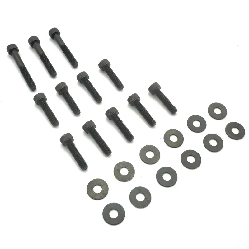 Replay Stahl-Kurbelgehäuseschrauben für MBK 50 Booster und Yamaha 50 BWS 6X25-40-45 (Kit aus 12)