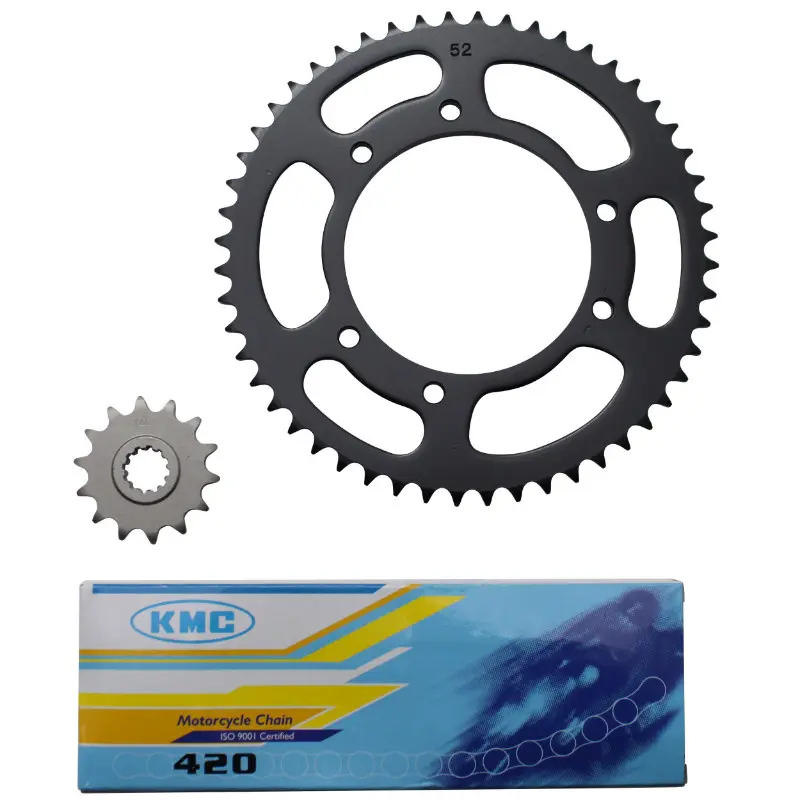 P2R Kettensatz adaptierbar Peugeot 50 XP6 2000-2003 420 14X52 (Bohrung 105 mm)