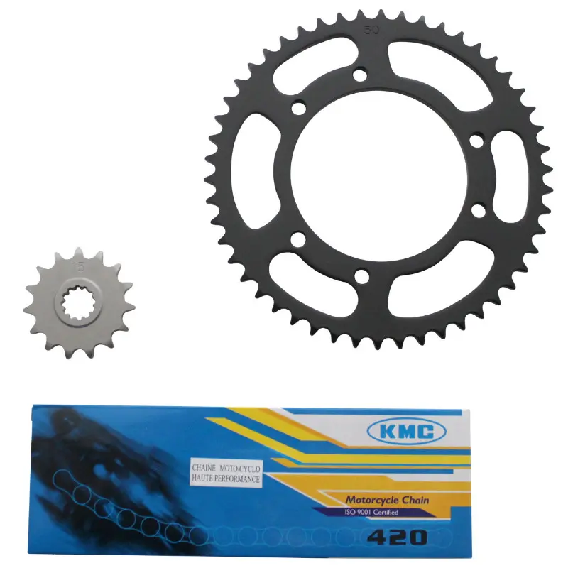 Kettensatz passend MBK 50 x-limit 2004+-yamaha 50 DTR 2004+ 420 15X50 (Bohrung 105MM) -P2R