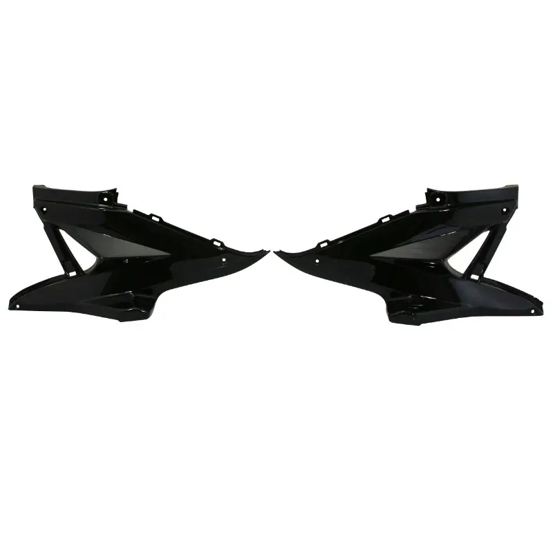 غطاء حماية محرك MBK Nitro 50 1997-2012 / Yamaha Aerox 50 1997-2012 أسود لامع (زوج)