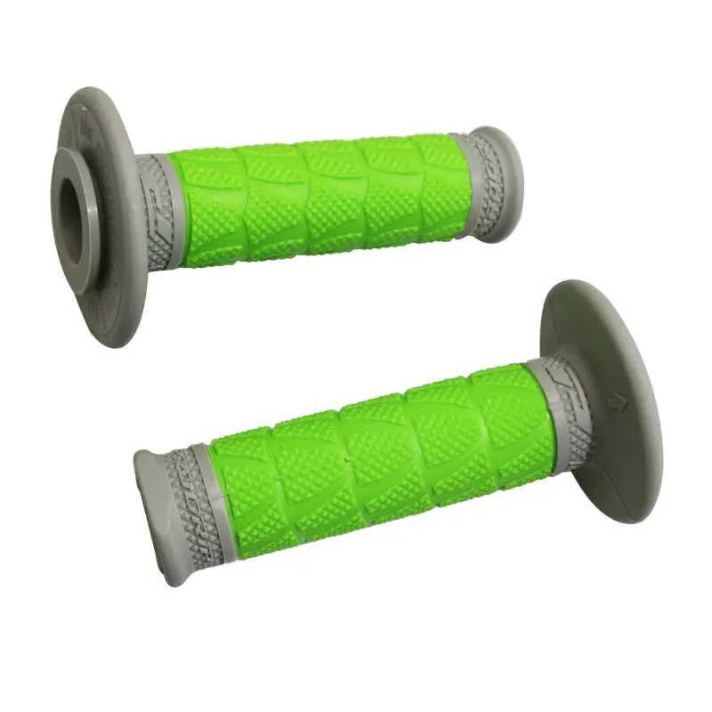 Progrip 783 dobbelttæthed grebebetræk grå-grøn 115 mm lukket ende (par)