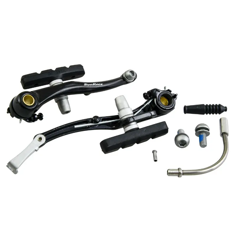 Étrier de frein V-Brake Sunrace aluminium noir arrière 110 mm coude 135°