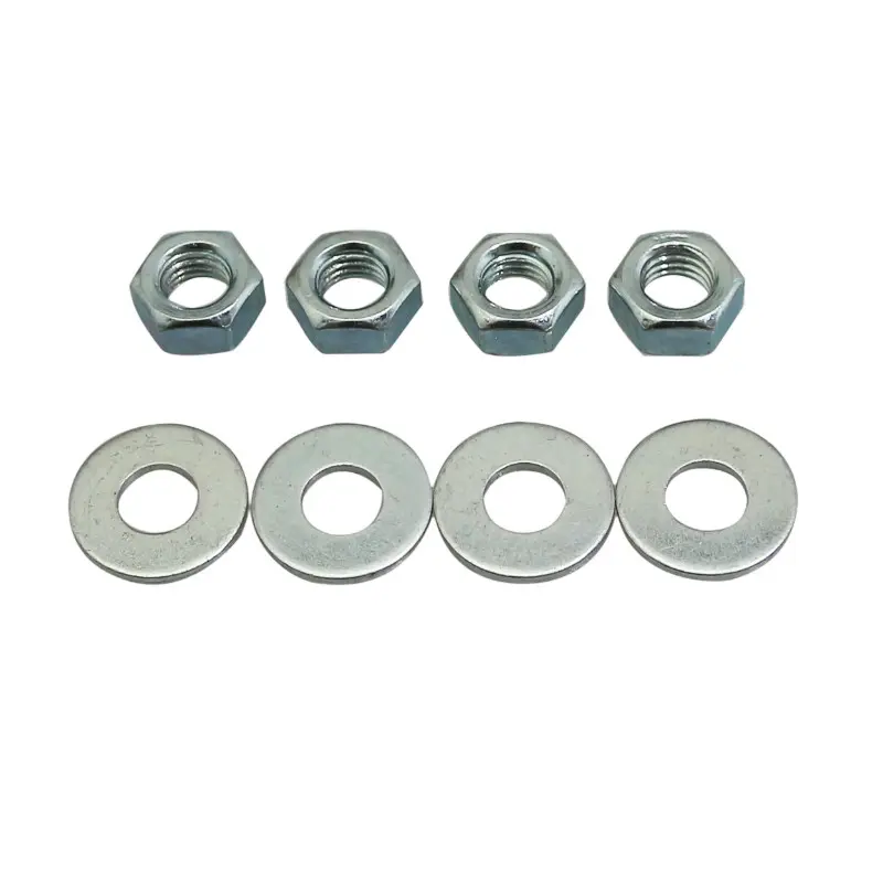 صمولة رأس أسطوانة قطر M7 ارتفاع 5 مم مع حلقة للمحرك Minarelli 50 AM6 - Derbi - Peugeot 103 - MBK 51 - Motobécane (مجموعة من 4)