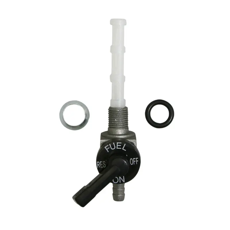 Robinet essence OMG adaptable Peugeot 103 avec indicateur de position noir