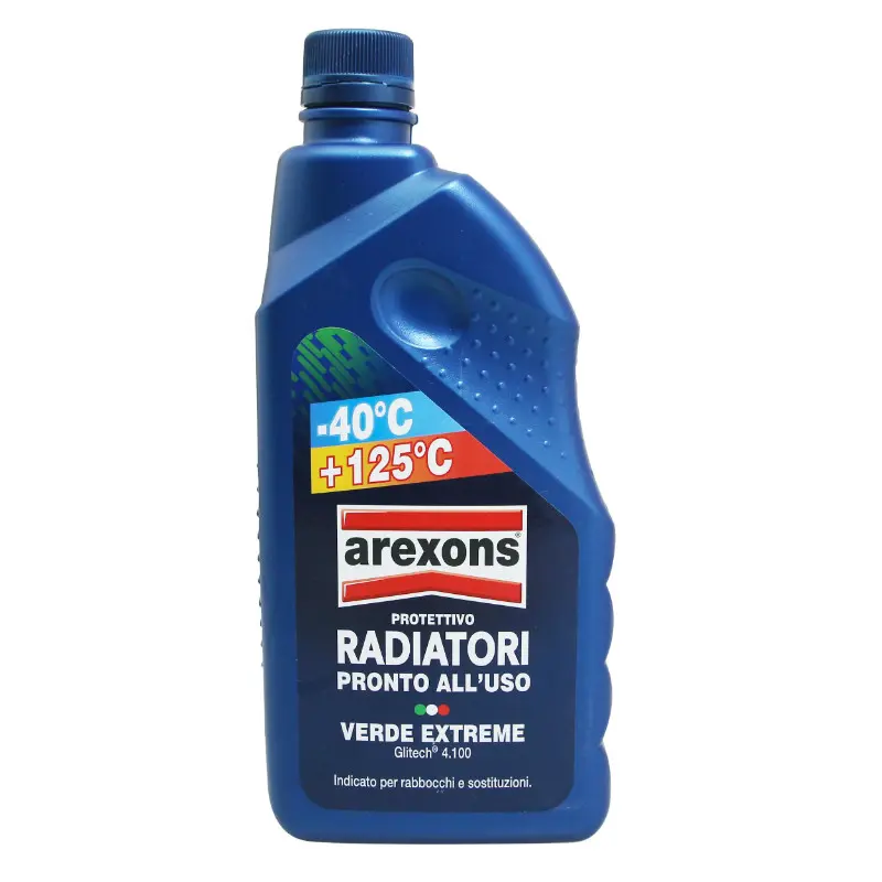 Liquide de refroidissement Arexons universel -40°C +125°C vert 1L