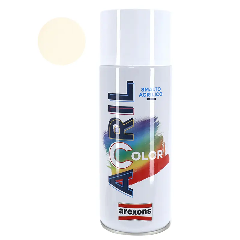 Arexons 아크릴 페인트 스프레이 아이보리 RAL 1015 400 ml