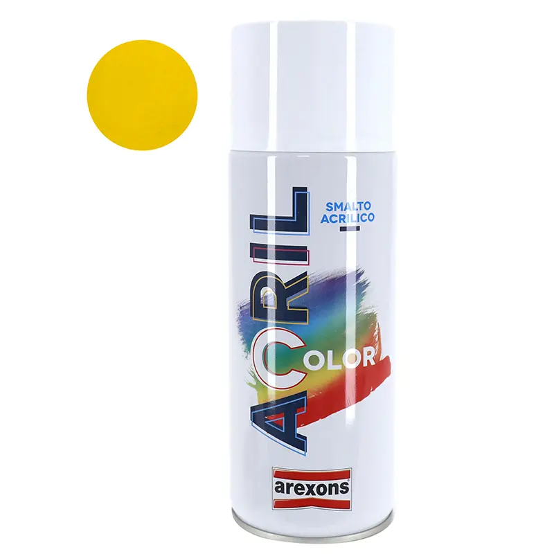 Acryllack-Spraydose Arexons Verkehrsgelb RAL 1023 400 ml
