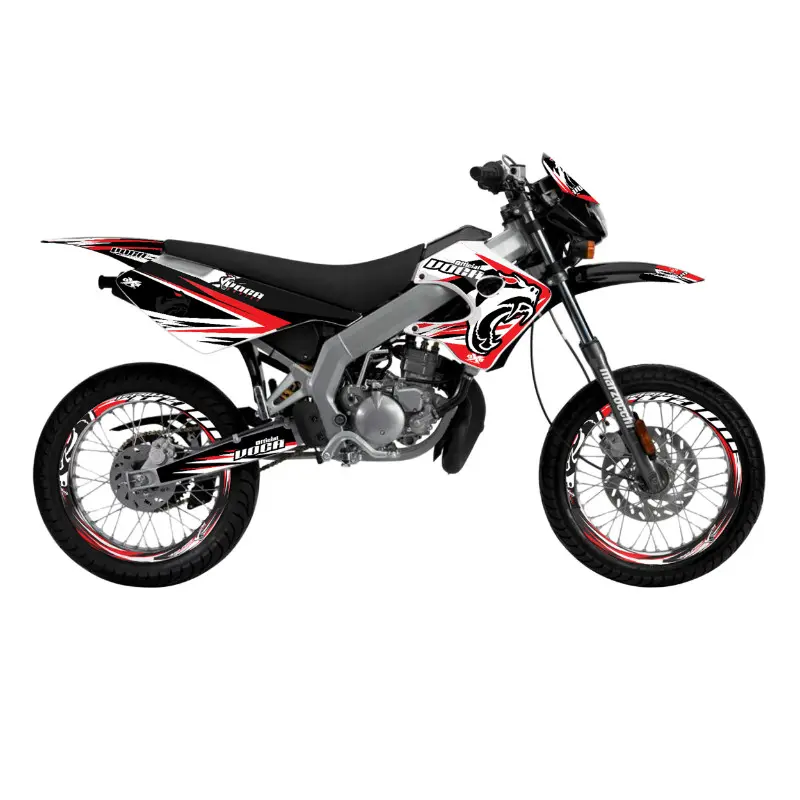 Kit décoration autocollants VOCA Racing pour Derbi 50 Senda X-Race SM 2003-2007
