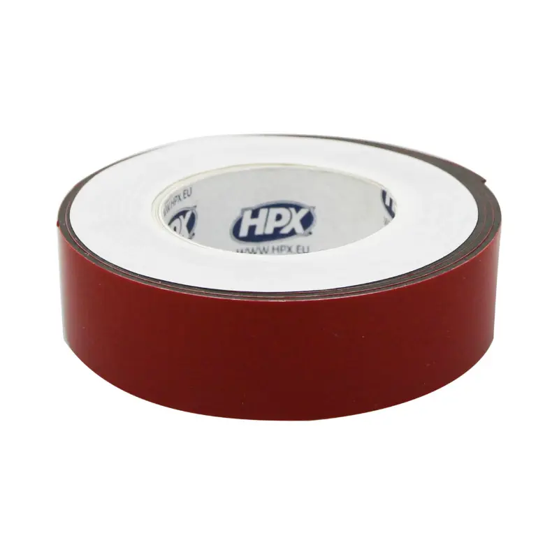 HPX 양면 테이프 그레이 안트라사이트 19 mm x 2 m