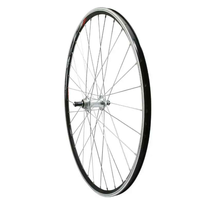 Roue route VELOX 700 Élan CFX arrière moyeu aluminium roue libre 7-6-5V 32 rayons galva jante 13C noir