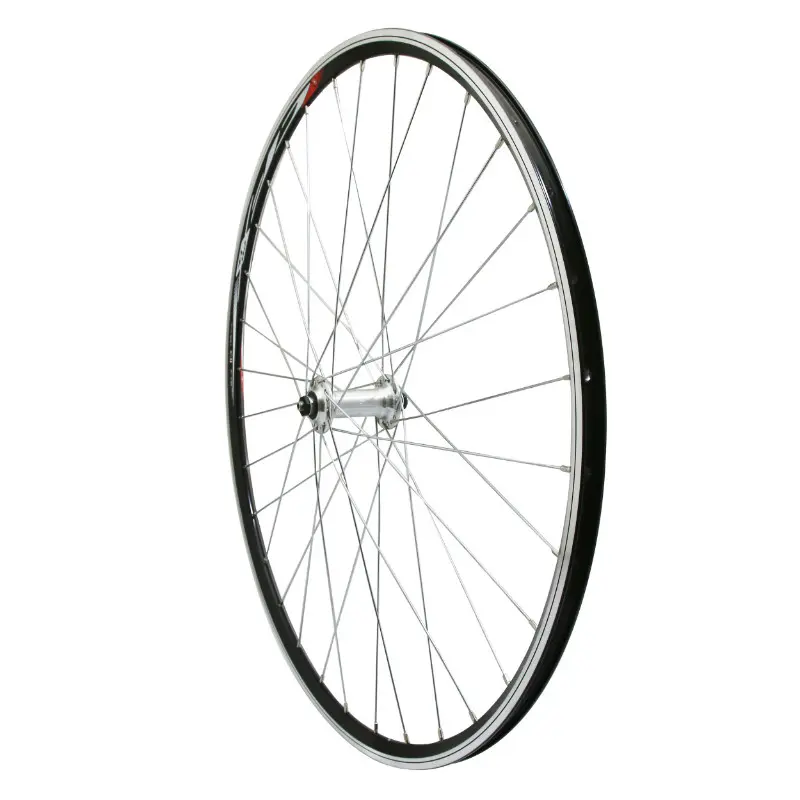 Roue route Velox 700 Elan CFX avant moyeu Miche aluminium 32 rayons galvanisé jante 13C noir