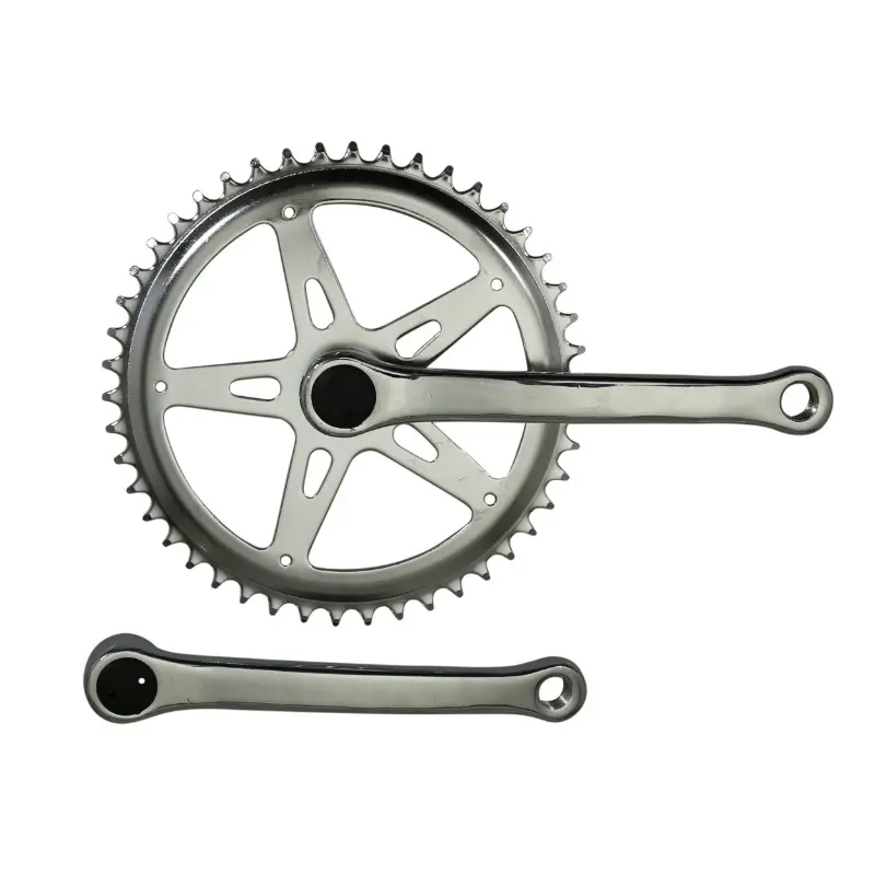 Pedaleira city P2R pedivelas aço 170 mm prato 46 dentes corrente 2,38 (3-32")
